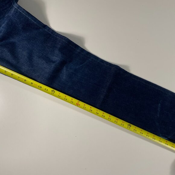 A.P.C. Petit Standard Dark Wash Slim Fit Button-fly Jeans men's size 30x32 - Picture 11 of 12